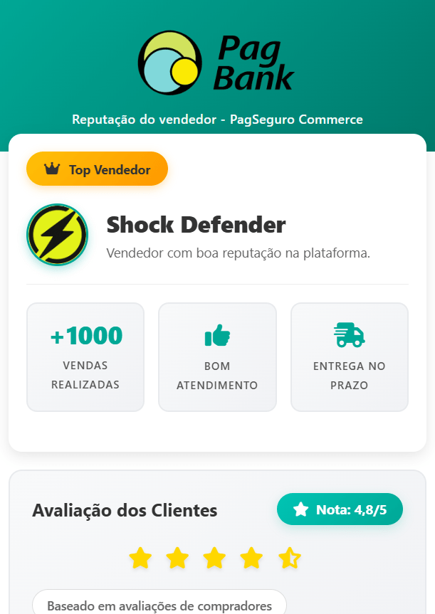 Pagamento Seguro PagSeguro